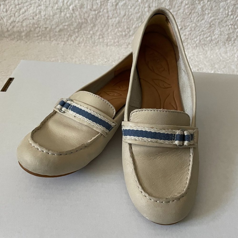 Born Womens Leather Comfort Shoes Size 7.5 M/W - Picture 2 of 10